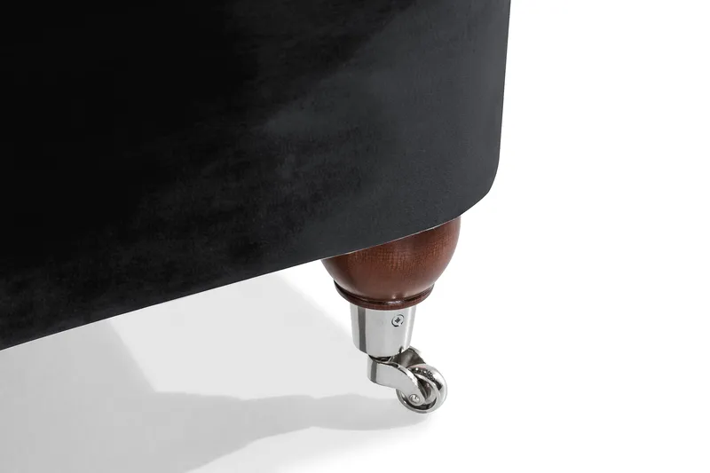 Howard Riviera Sammetsfåtölj - Svart - Möbler - Stolar & fåtöljer - Fåtölj - Howard fåtölj