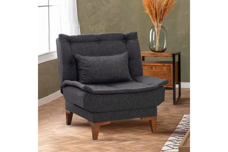 Hunterville Fåtölj - Antracit - Möbler - Stolar & fåtöljer - Fåtölj - Fåtölj utan armstöd