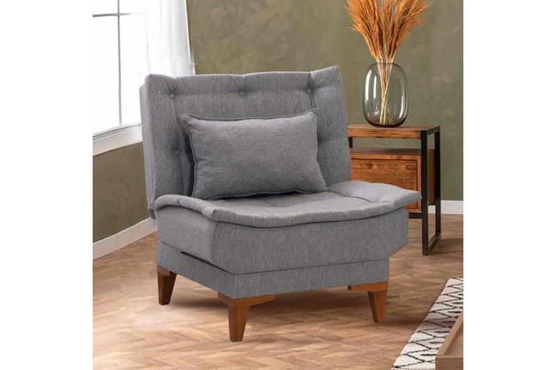 Hunterville Fåtölj - Grå - Möbler - Stolar & fåtöljer - Fåtölj
