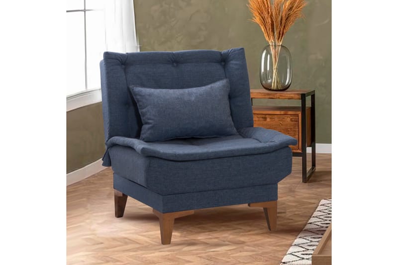Hunterville Fåtölj - Mörkblå - Möbler - Stolar & fåtöljer - Fåtölj - Fåtölj utan armstöd