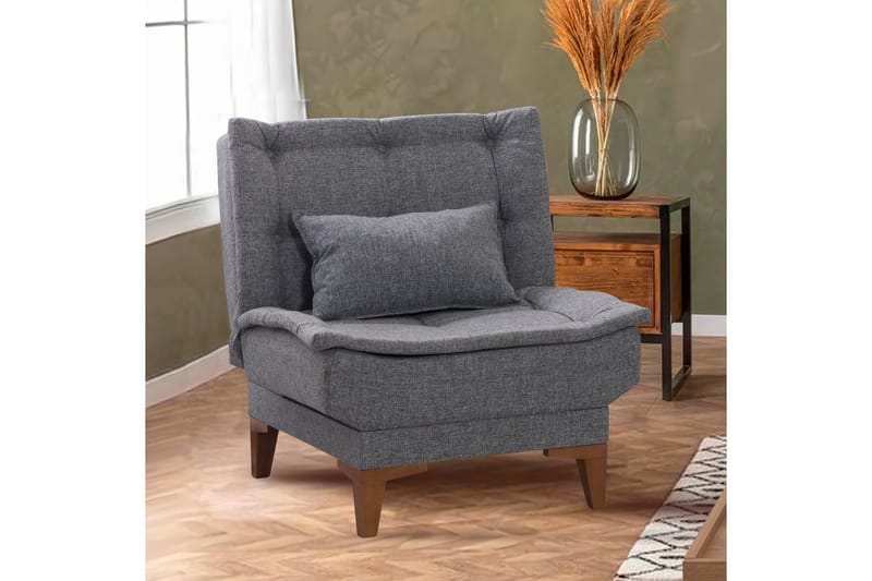 Hunterville Fåtölj - Mörkgrå - Möbler - Stolar & fåtöljer - Fåtölj