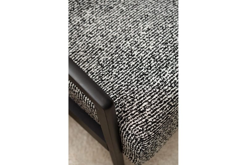 Illen Öronlappsfåtölj - Svart/Vit - Möbler - Stolar & fåtöljer - Fåtölj