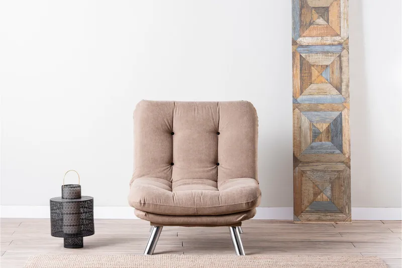 Janiece Fåtölj - Brun - Möbler - Stolar & fåtöljer - Fåtölj - Fåtölj utan armstöd