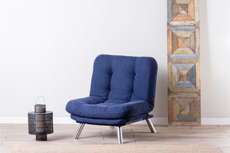 Janiece Fåtölj - Marinblå - Möbler - Stolar & fåtöljer - Fåtölj