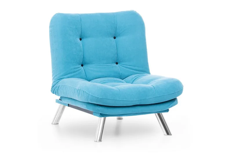 Janiece Fåtölj - Turkos - Möbler - Stolar & fåtöljer - Fåtölj - Fåtölj utan armstöd