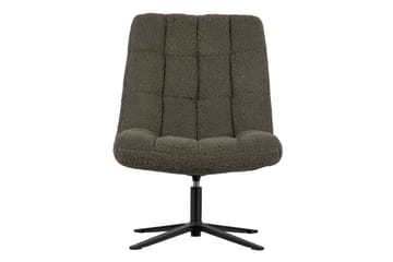 Job Fåtölj i Boucle - Grön med Metallunderrede - Möbler - Stolar & fåtöljer - Fåtölj