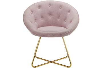 Junpeyah Loungefåtölj - Rosa - Möbler - Stolar & fåtöljer - Fåtölj