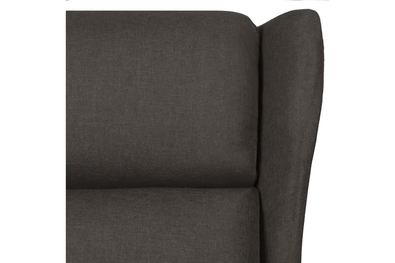 Justerbar öronlappsfåtölj taupe tyg - Taupe - Möbler - Stolar & fåtöljer - Fåtölj - Öronlappsfåtölj