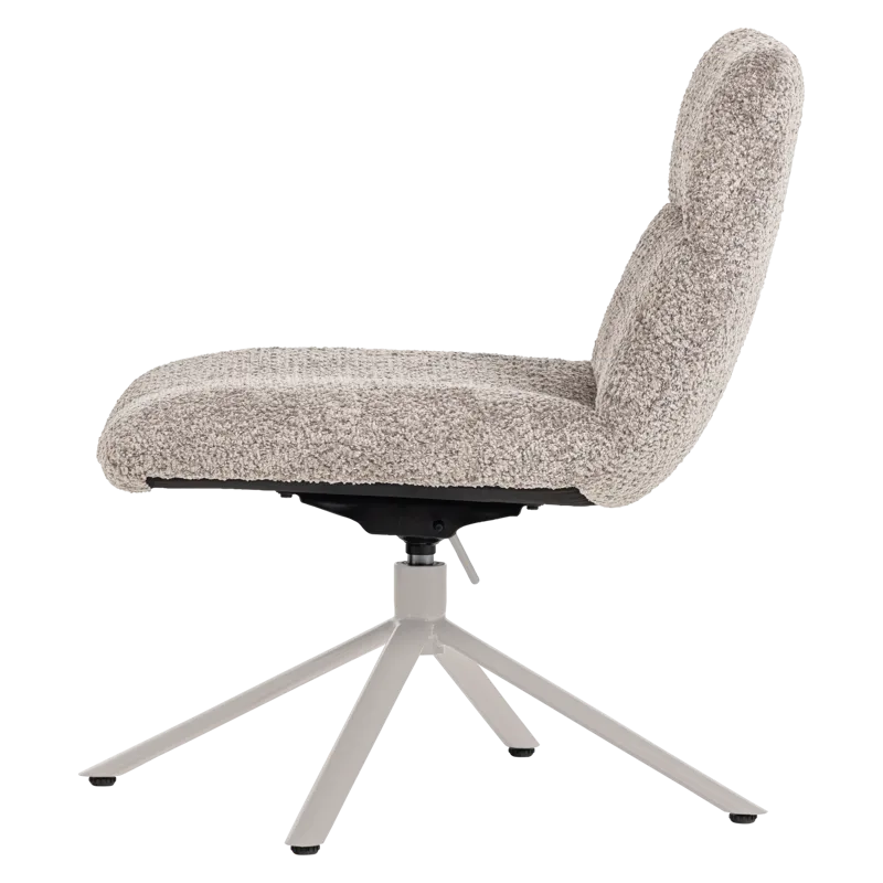 Justerbar Snurrfåtölj Soren - Grå - Möbler - Stolar & fåtöljer - Fåtölj - Fåtölj utan armstöd