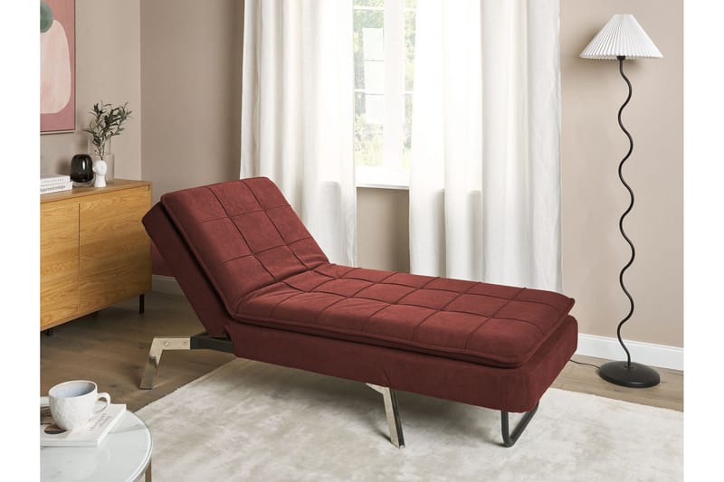 Karyne Schäslong 179 cm - Red - Möbler - Stolar & fåtöljer - Fåtölj - Schäslongfåtölj & divanfåtölj