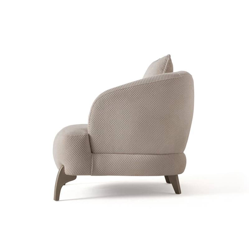 Kelnor Öronlappsfåtölj 80x78x80 cm - Beige - Möbler - Stolar & fåtöljer - Fåtölj - Öronlappsfåtölj