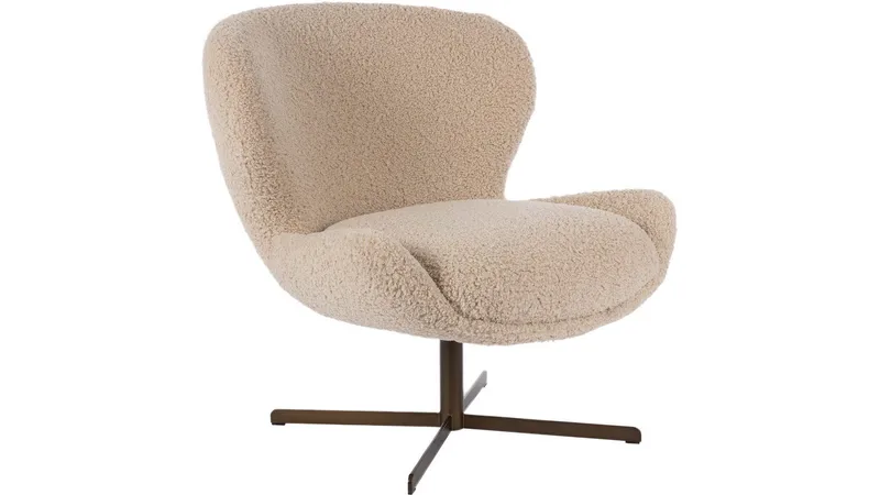 Kevlor Snurrfåtölj, Beige
