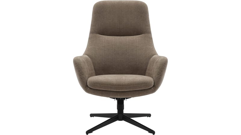 Kiresto Fåtölj med pall snurrfunktion - Grå - Möbler - Stolar & fåtöljer - Fåtölj - Biofåtölj & reclinerfåtölj