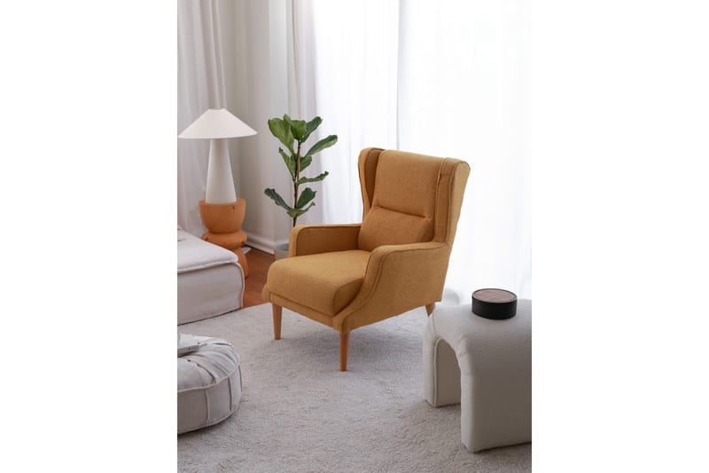 Klam Fåtölj - Senap - Möbler - Stolar & fåtöljer - Fåtölj