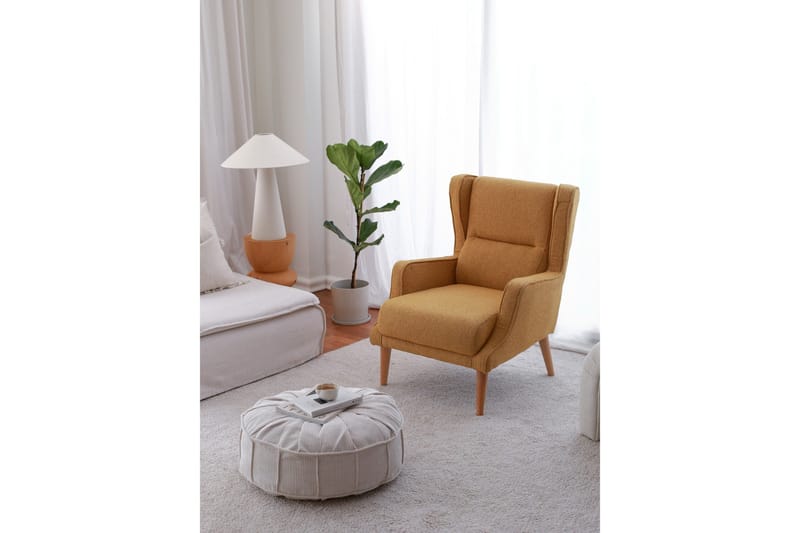 Klam Fåtölj - Senap - Möbler - Stolar & fåtöljer - Fåtölj