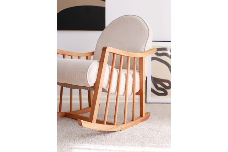 Klea Fåtölj - Vit - Möbler - Stolar & fåtöljer - Gungstol