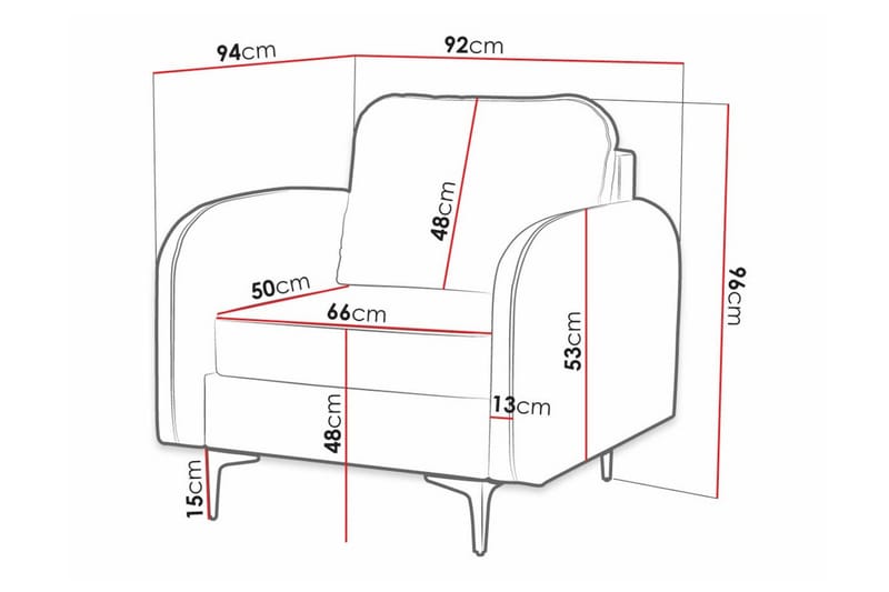 Knocklong Fåtölj Black - Möbler - Stolar & fåtöljer - Fåtölj