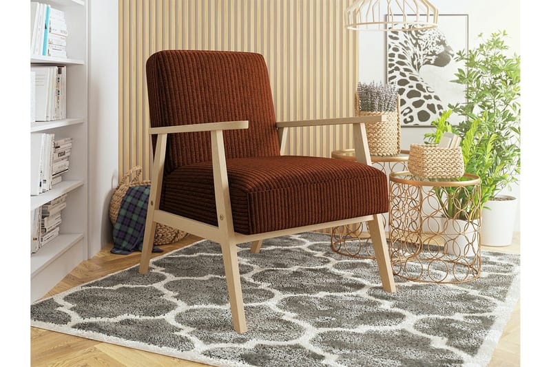 Knocklong Fåtölj - Brun - Möbler - Stolar & fåtöljer - Fåtölj