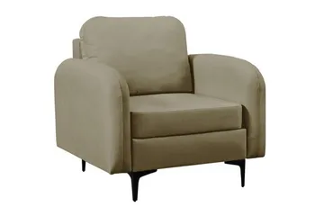 Knocklong Fåtölj Dark Beige/Mocca - Möbler - Stolar & fåtöljer - Fåtölj