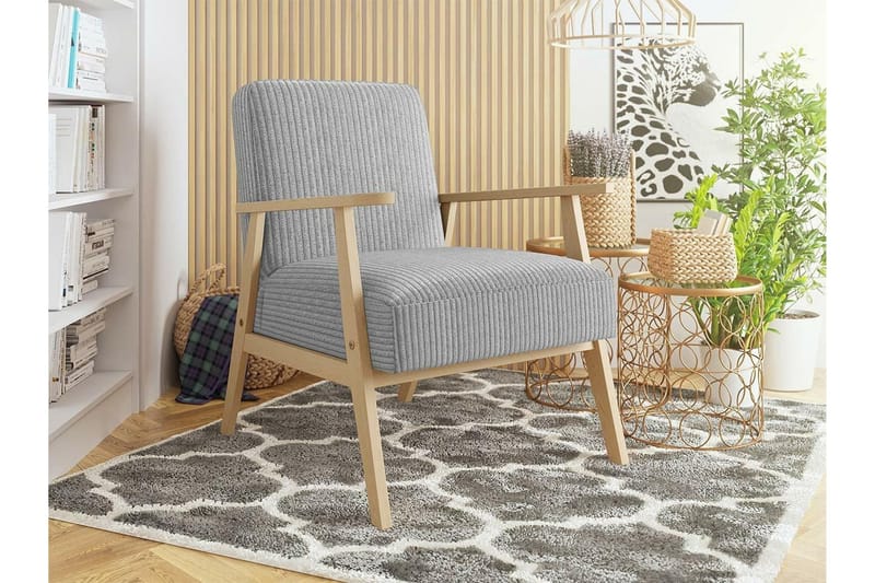 Knocklong Fåtölj Light Grey/Beige - Möbler - Stolar & fåtöljer - Fåtölj