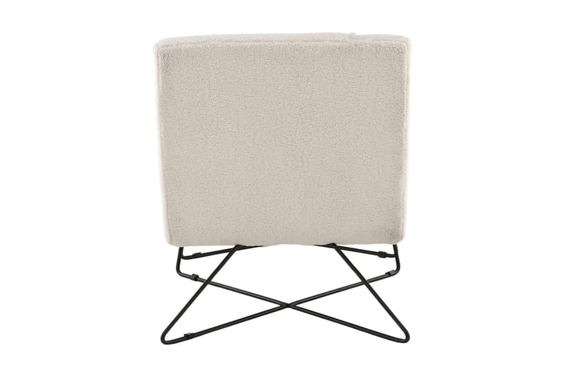 Laconia Fåtölj - Vit - Möbler - Stolar & fåtöljer - Fåtölj - Fåtölj med fotpall