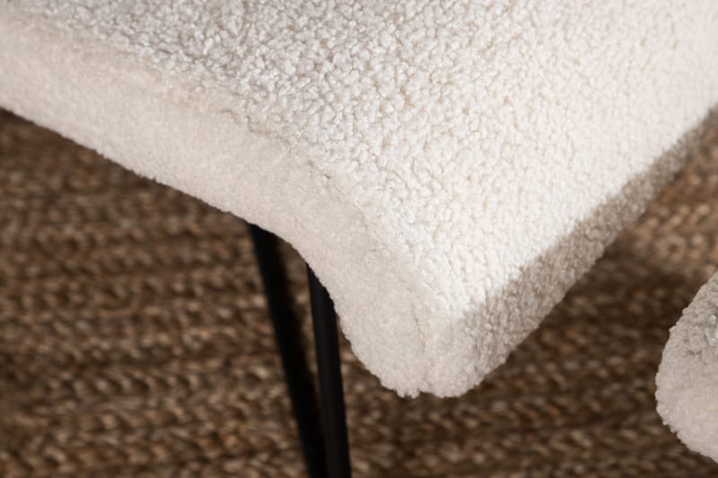 Laconia Fåtölj - Vit - Möbler - Stolar & fåtöljer - Fåtölj - Fåtölj med fotpall