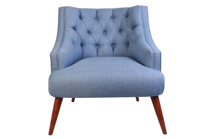 Lamonti Fåtölj - Indigoblå/Natur - Möbler - Stolar & fåtöljer - Fåtölj