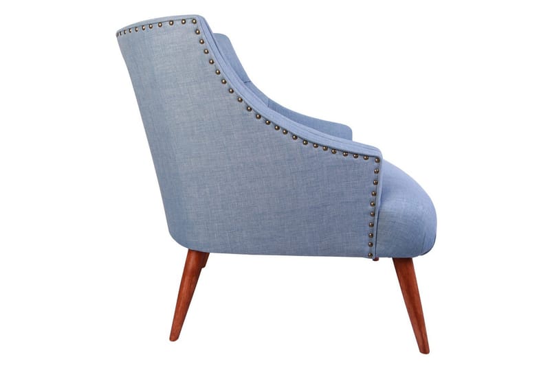 Lamonti Fåtölj - Indigoblå/Natur - Möbler - Stolar & fåtöljer - Fåtölj