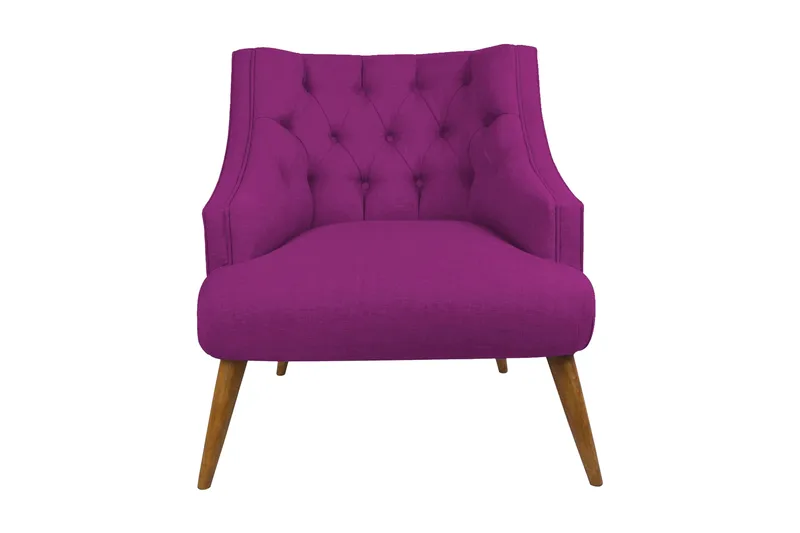 Lamonti Fåtölj - Lila/Natur - Möbler - Stolar & fåtöljer - Fåtölj