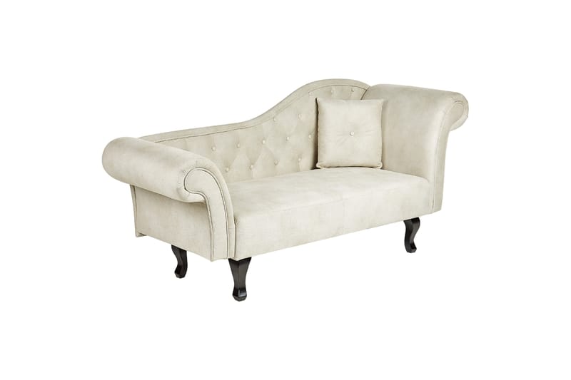 Lattes Schäslong 192 cm Höger - Beige - Möbler - Stolar & fåtöljer - Fåtölj - Schäslongfåtölj & divanfåtölj