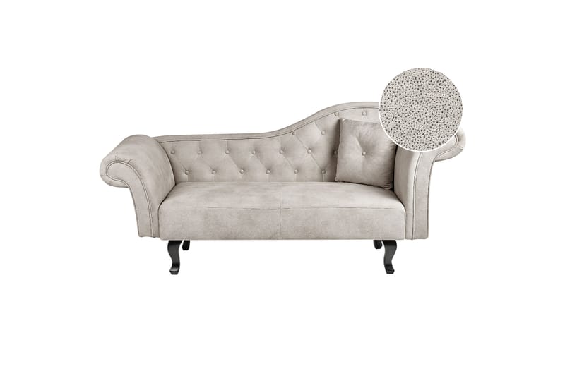 Lattes Schäslong 192 cm Höger - Beige - Möbler - Stolar & fåtöljer - Fåtölj - Schäslongfåtölj & divanfåtölj