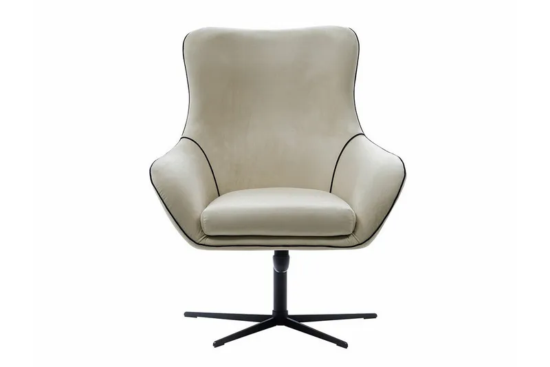 Laytown Fåtölj Beige/Black - Möbler - Stolar & fåtöljer - Fåtölj