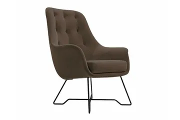 Laytown Fåtölj Brown/Black - Möbler - Stolar & fåtöljer - Fåtölj