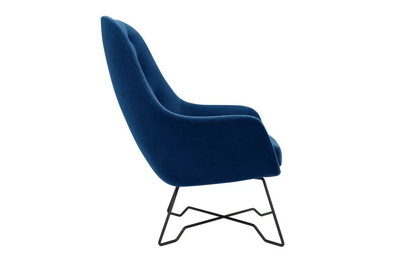 Laytown Fåtölj Dark Blue/Black - Möbler - Stolar & fåtöljer - Fåtölj