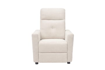 Leia Manuell Reclinerfåtölj i Tyg - Beige - Möbler - Stolar & fåtöljer - Fåtölj - Biofåtölj & reclinerfåtölj