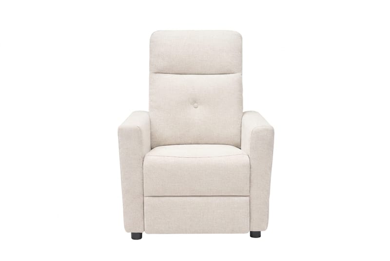 Leia Manuell Reclinerfåtölj i Tyg - Beige - Möbler - Stolar & fåtöljer - Fåtölj - Biofåtölj & reclinerfåtölj