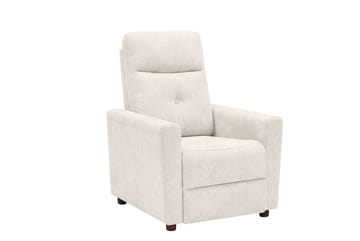 Leia Manuell Reclinerfåtölj i Tyg - Beige - Möbler - Stolar & fåtöljer - Fåtölj - Biofåtölj & reclinerfåtölj