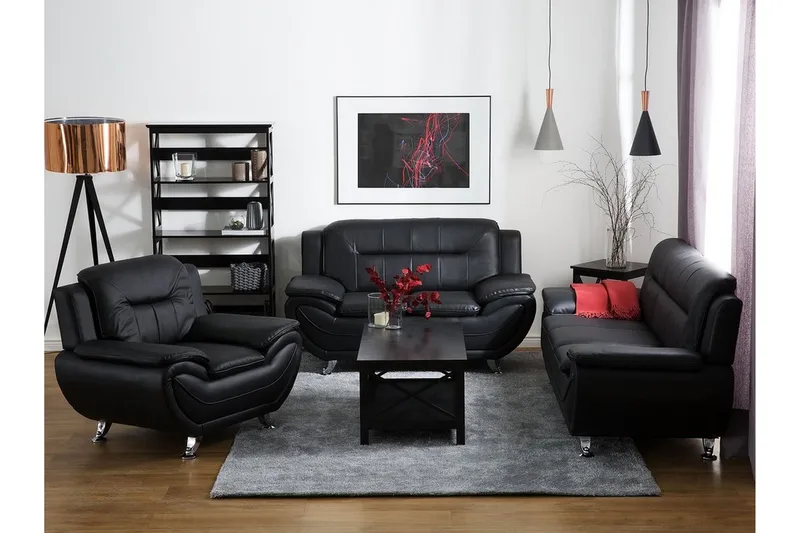 Leira Fåtölj - Svart - Möbler - Stolar & fåtöljer - Fåtölj