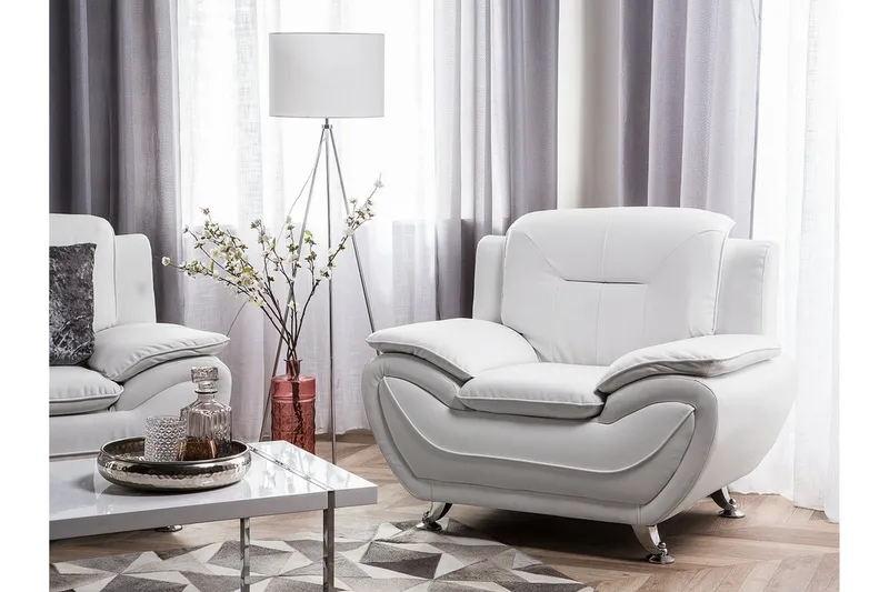 Leira Fåtölj - Vit - Möbler - Stolar & fåtöljer - Fåtölj