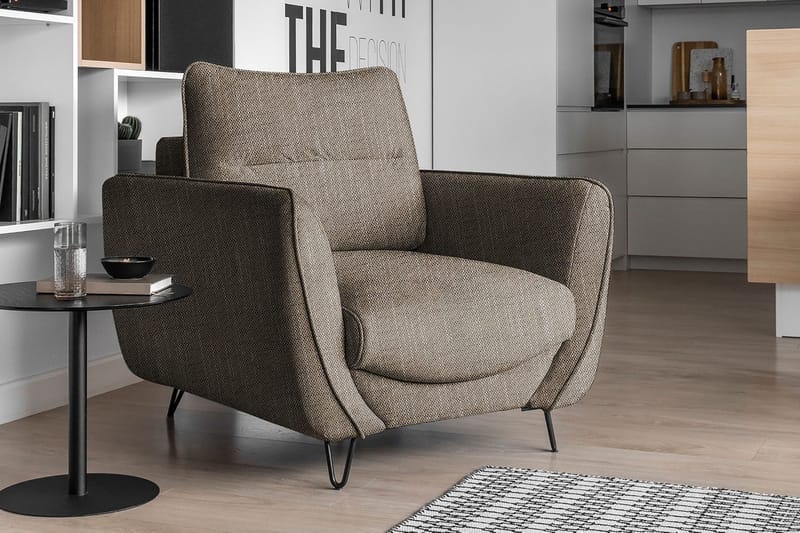Lence Fåtölj - Beige - Möbler - Stolar & fåtöljer - Fåtölj