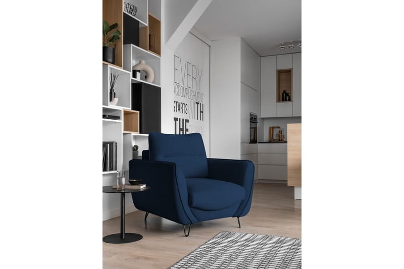 Lence Fåtölj - Blå - Möbler - Stolar & fåtöljer - Fåtölj