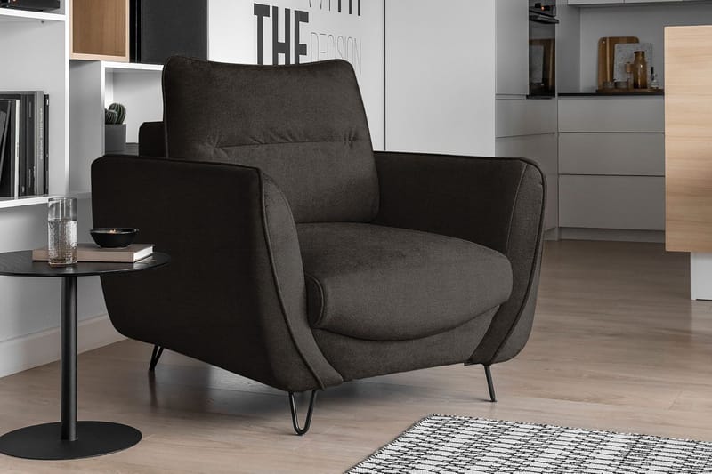 Lence Fåtölj - Brun - Möbler - Stolar & fåtöljer - Fåtölj