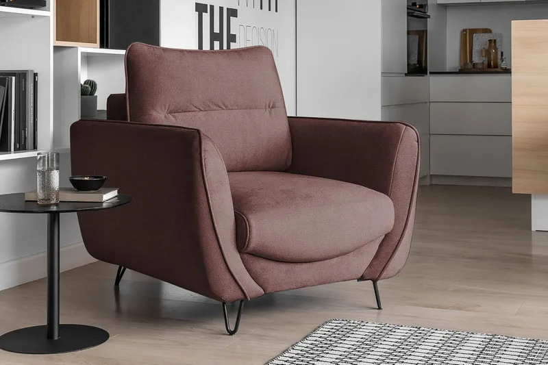 Lence Fåtölj - Brun - Möbler - Stolar & fåtöljer - Fåtölj