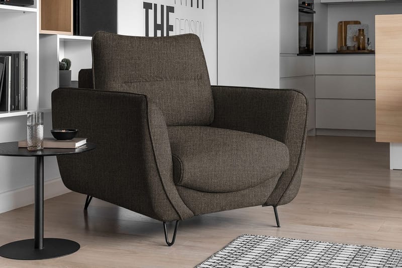 Lence Fåtölj - Brun - Möbler - Stolar & fåtöljer - Fåtölj