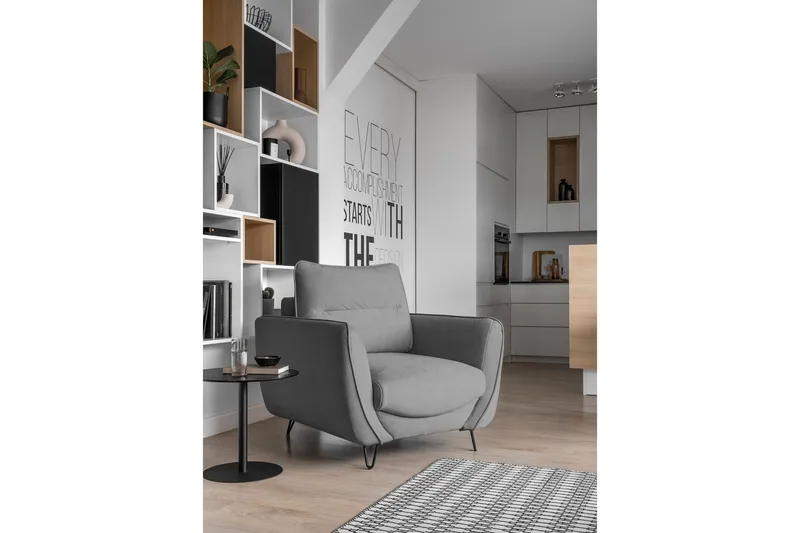 Lence Fåtölj - Grå - Möbler - Stolar & fåtöljer - Fåtölj