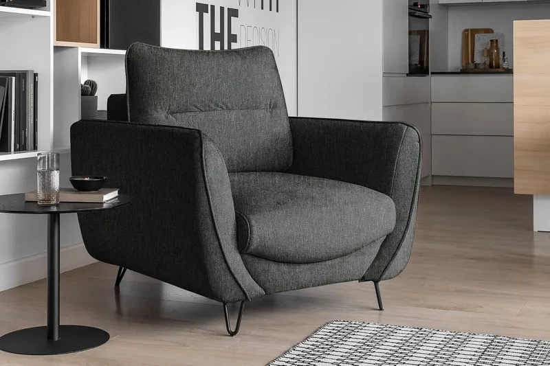 Lence Fåtölj - Grå - Möbler - Stolar & fåtöljer - Fåtölj