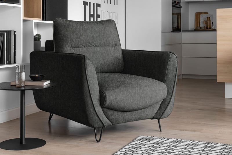 Lence Fåtölj - Grå - Möbler - Stolar & fåtöljer - Fåtölj