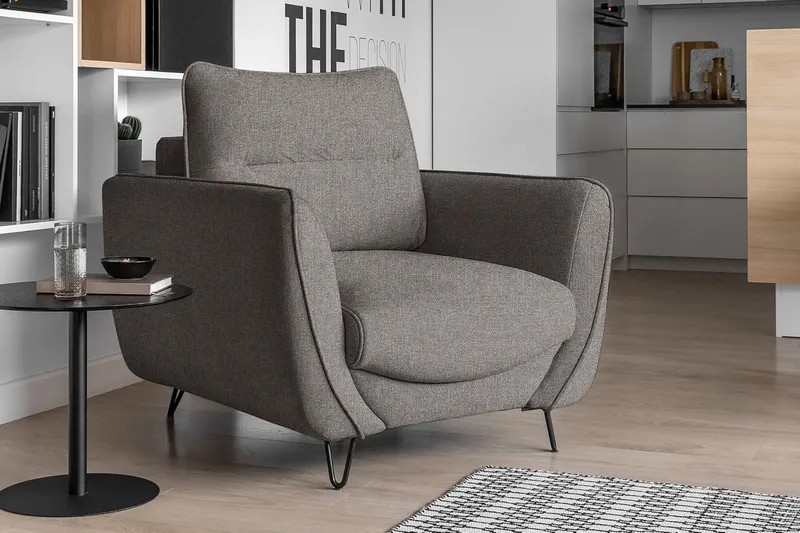 Lence Fåtölj - Grå - Möbler - Stolar & fåtöljer - Fåtölj