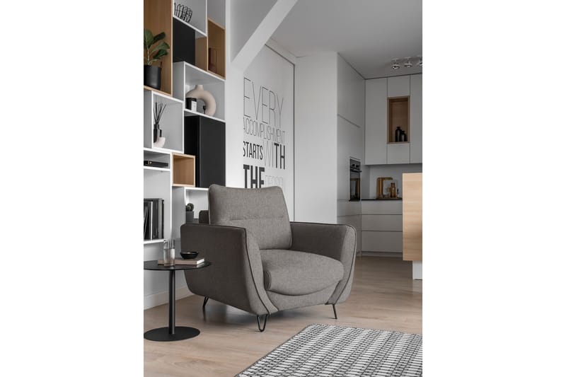 Lence Fåtölj - Grå - Möbler - Stolar & fåtöljer - Fåtölj