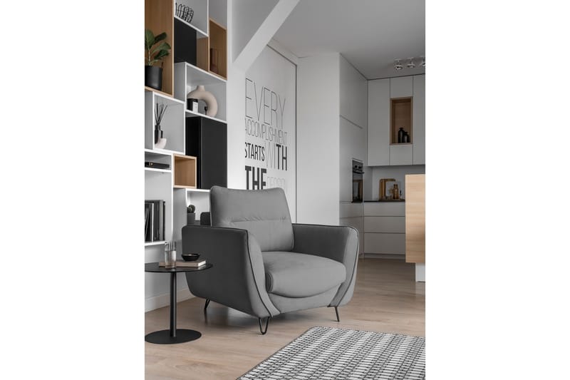 Lence Fåtölj - Grå - Möbler - Stolar & fåtöljer - Fåtölj